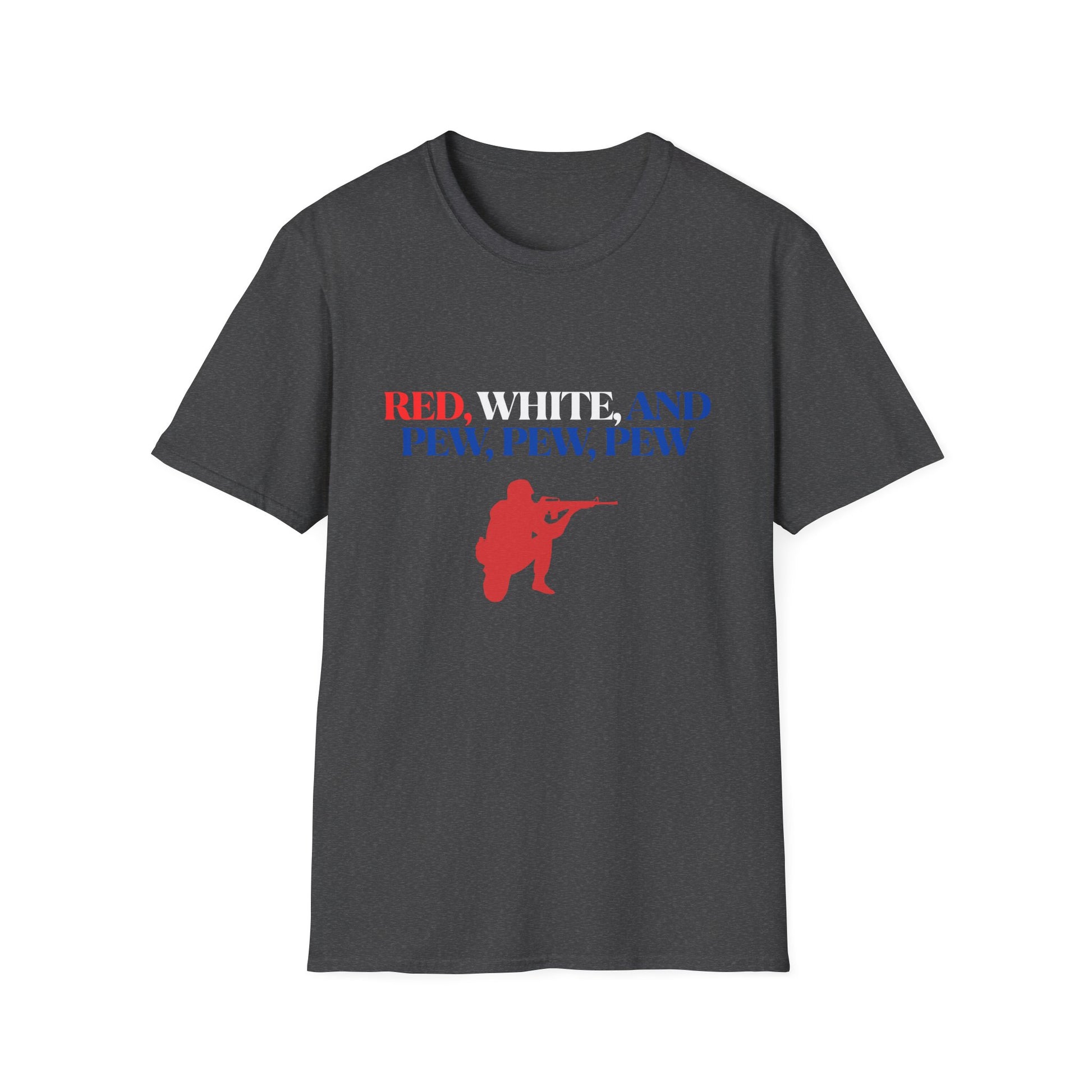 "Red, White, And Pew, Pew, Pew" T-Shirt