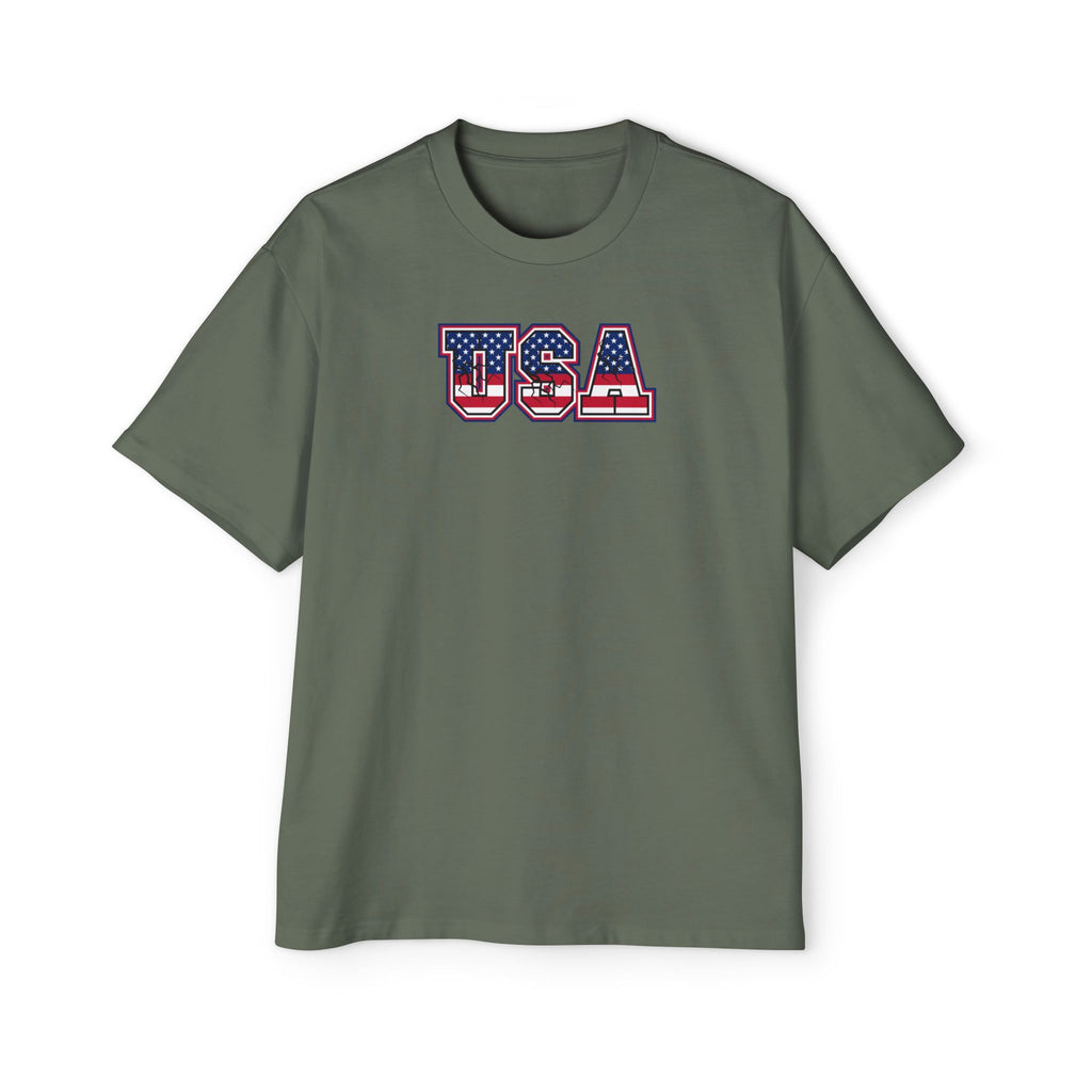 Heavy Oversized  "USA" T-Shirt