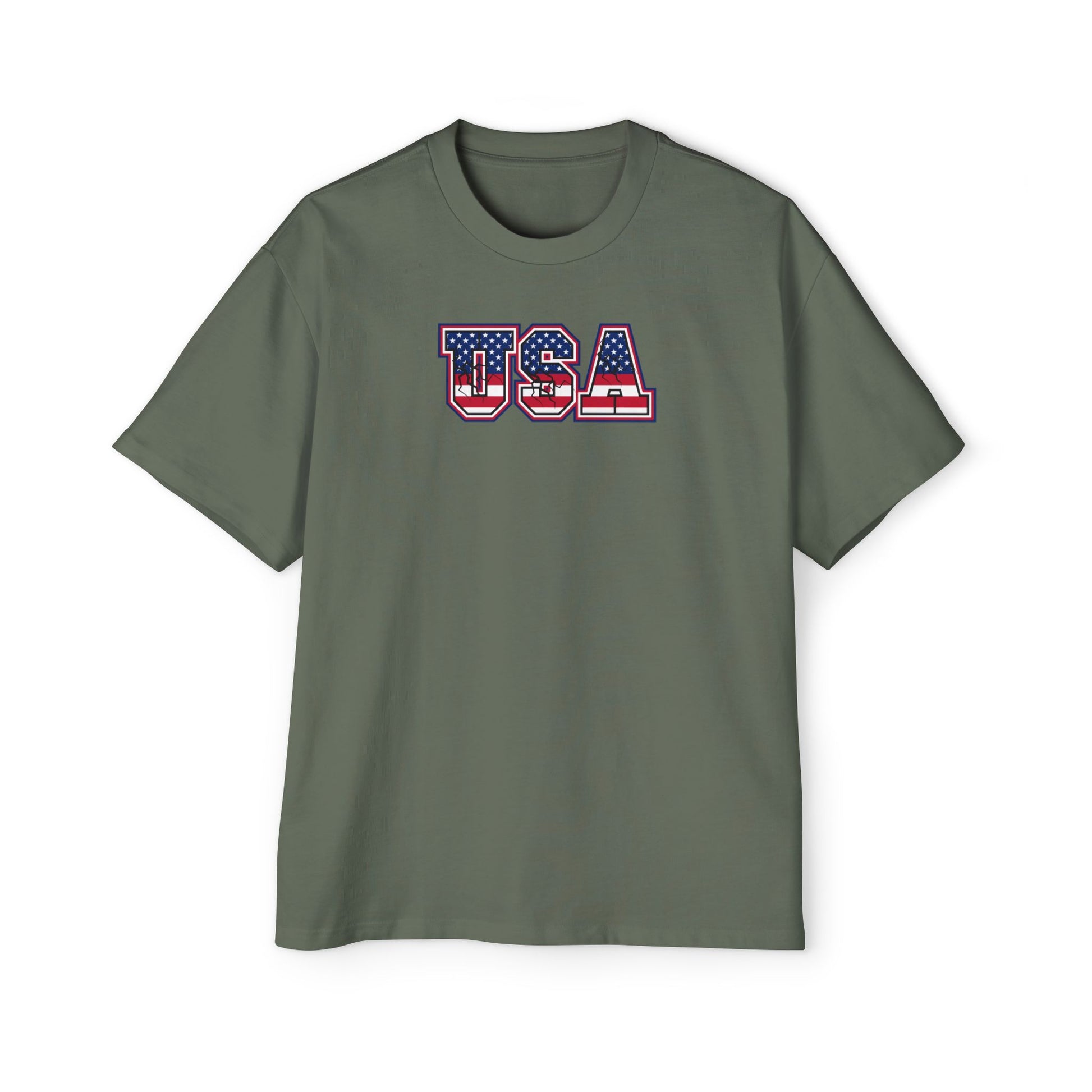 Heavy Oversized  "USA" T-Shirt