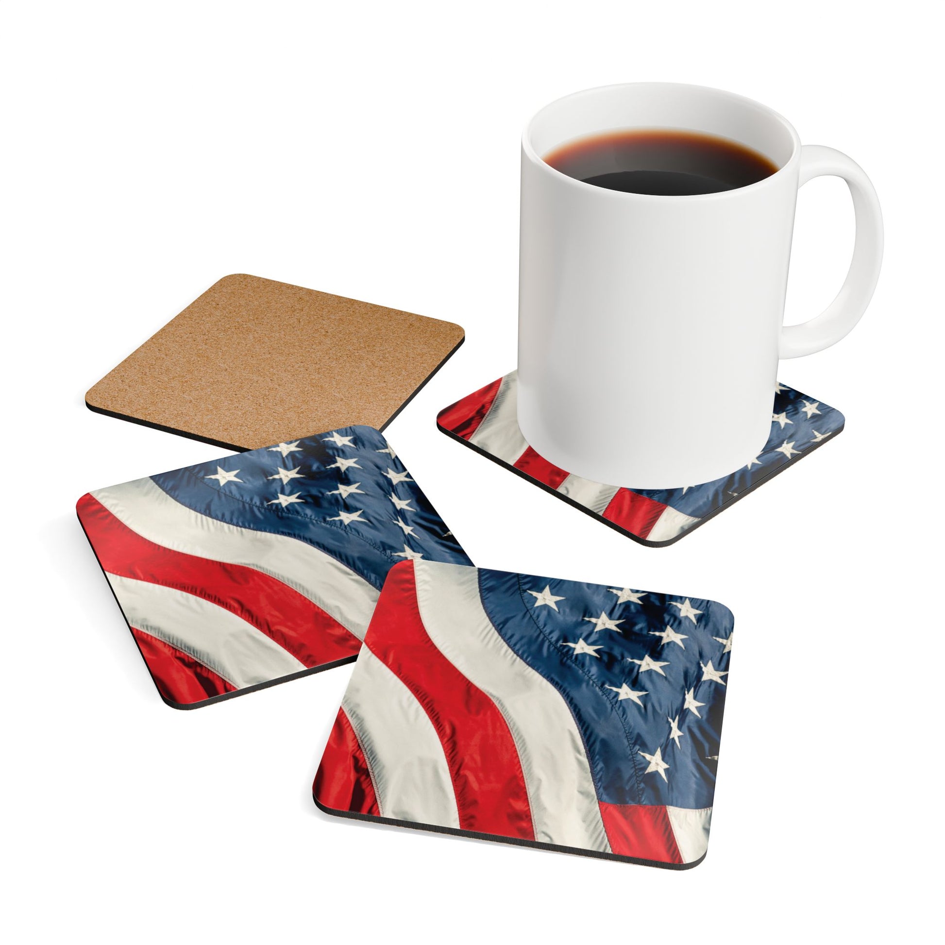 "American Flag" Table Coaster (4 piece set)
