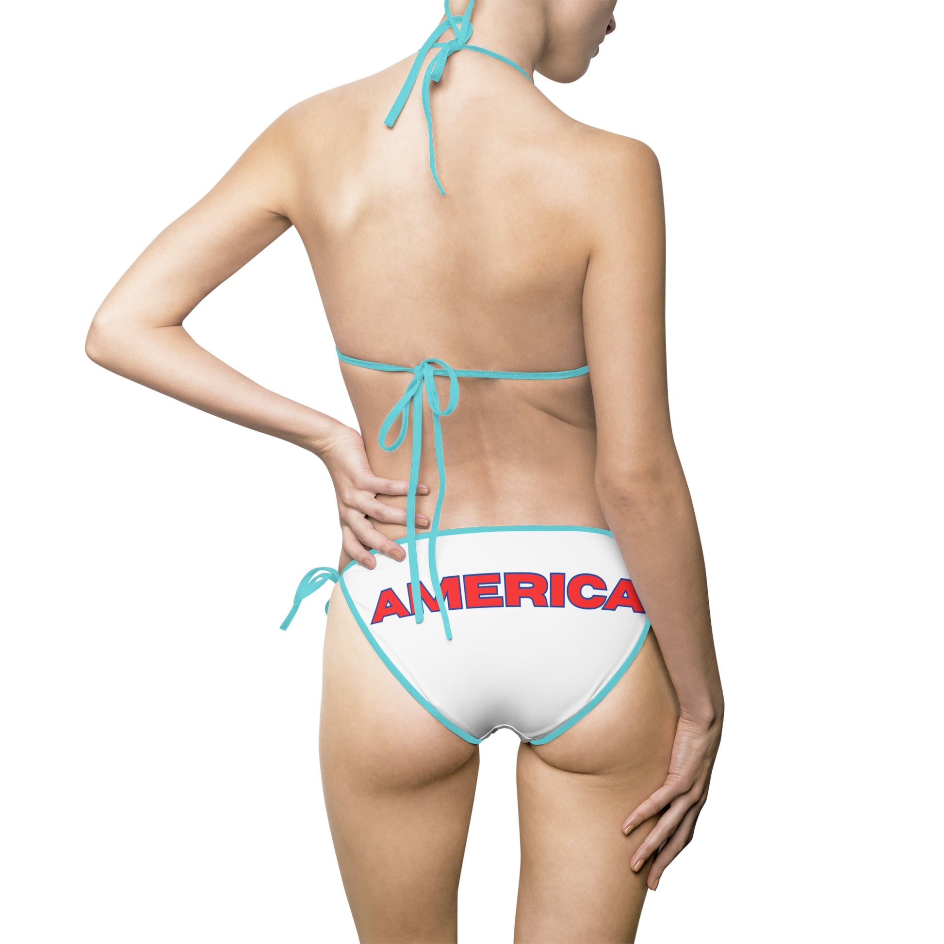 "God Bless America" Woman's Bikini Swimsuit