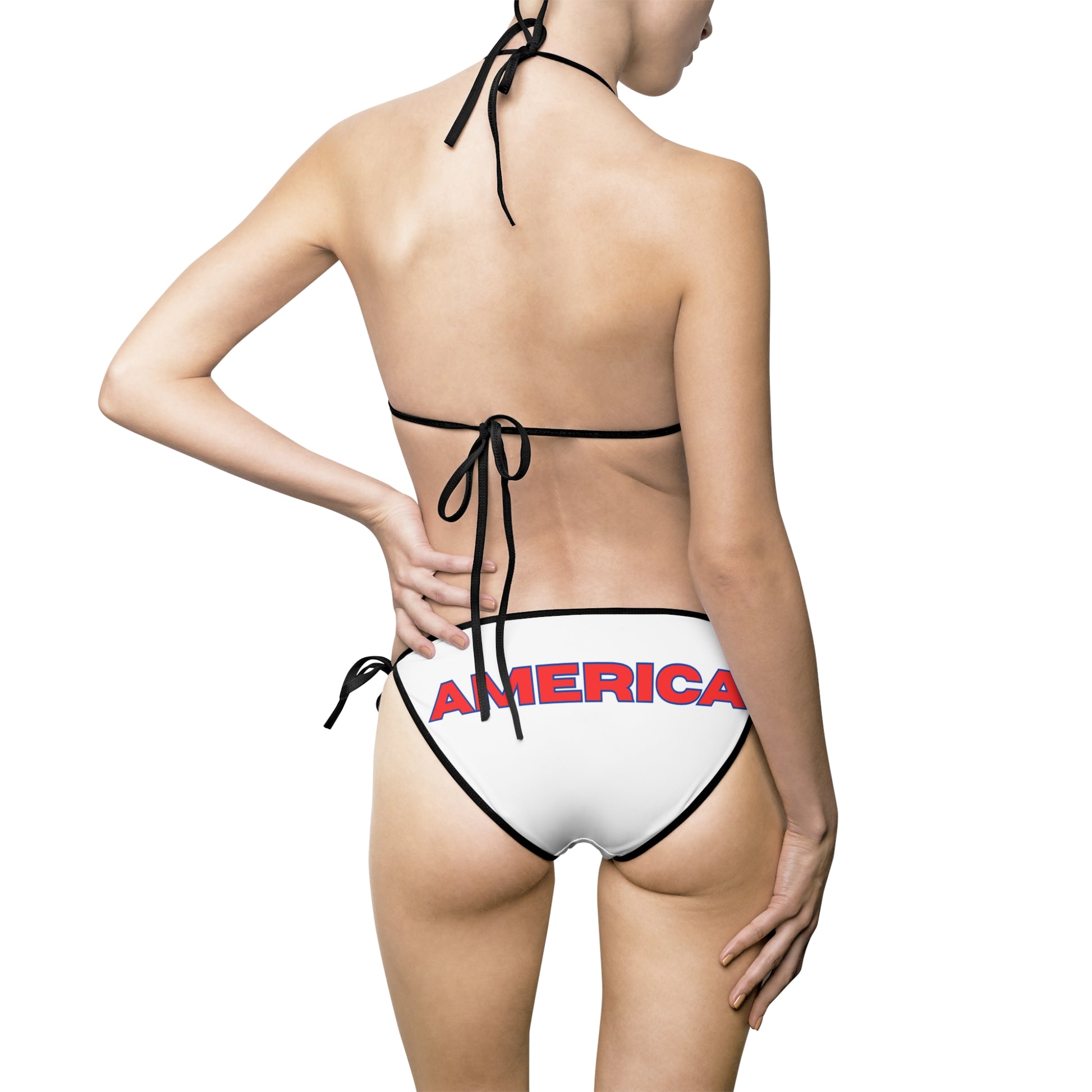 "God Bless America" Woman's Bikini Swimsuit